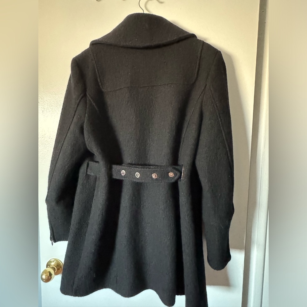 Hilary Radley Size 12 Wool Zippered Coat